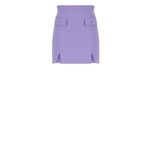 Elisabetta Franchi Short Skirts Purple, Dam