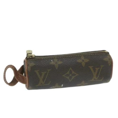 Louis Vuitton Vintage Pre-owned Canvas kuvertvskor Brown, Dam