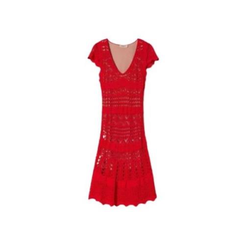 Twinset Maxi Dresses Red, Dam