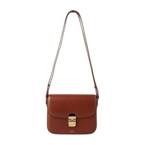 A.p.c. Handbags Brown, Dam