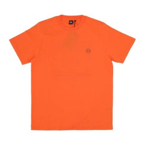 Dolly Noire Orange Streetwear Tee Shirt Orange, Herr