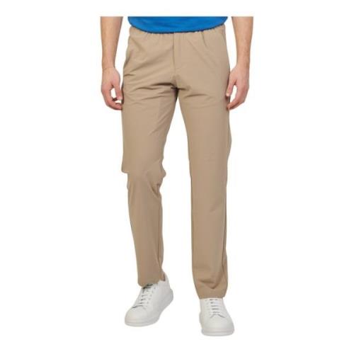 Suns Stretch bomull sand byxor Beige, Herr