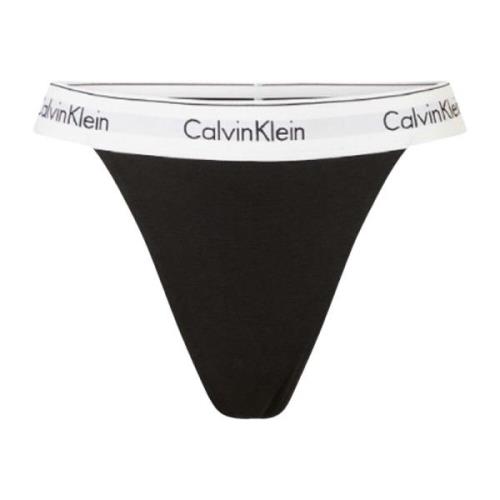 Calvin Klein Modern Bomull Svart Trosa Black, Dam