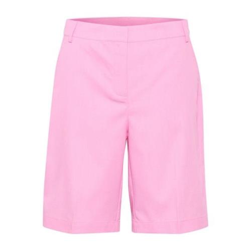 Cream Long Shorts Pink, Dam