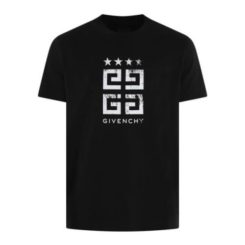 Givenchy Slimfit Logo T-shirt Svart Black, Herr