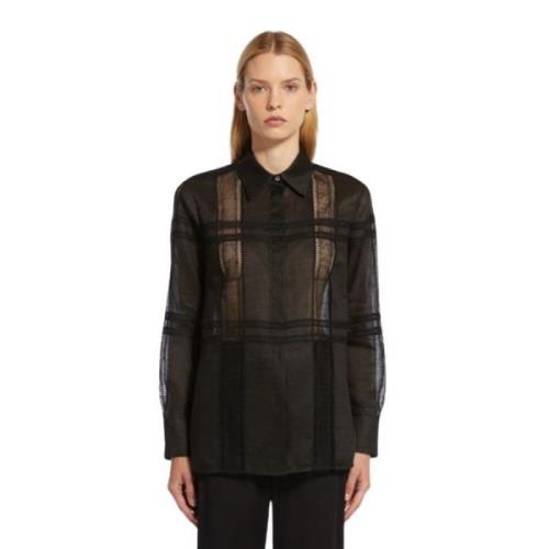 Max Mara Casual Shirts Black, Dam