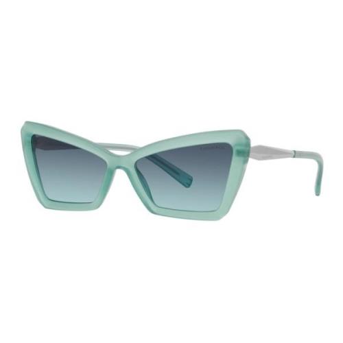 Tiffany Blå Shaded Solglasögon TF 4203 Blue, Dam