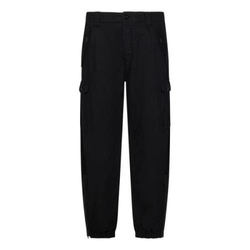 C.p. Company Tapered Trousers Black, Herr