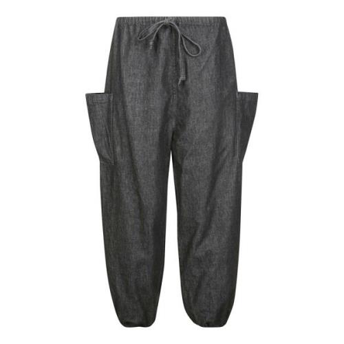 Yohji Yamamoto Sweatpants Black, Dam