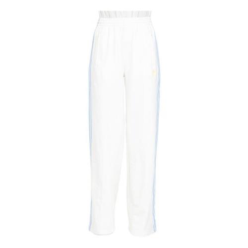 Adidas Originals Wide Trousers White, Dam