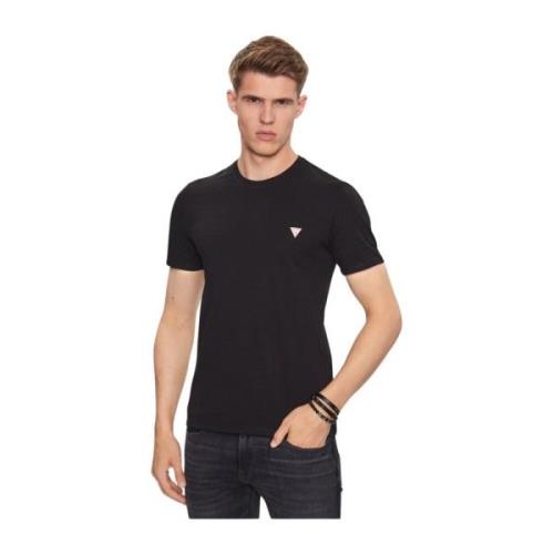 Guess T-Shirts Black, Herr