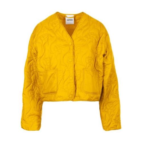 Aspesi Down Jackets Yellow, Dam