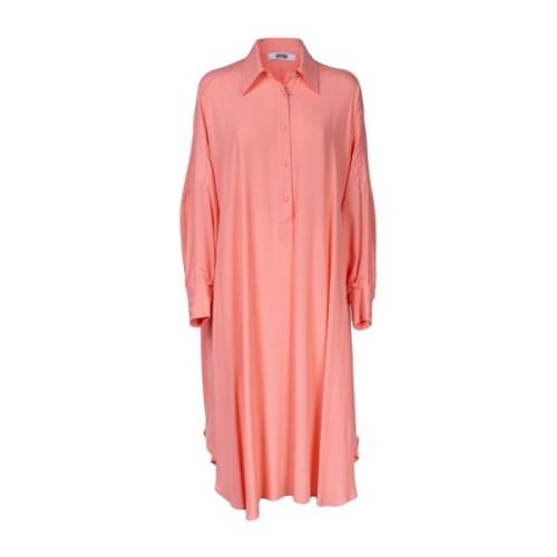 Mauro Grifoni Stiliga Skjortklänningar för Kvinnor Pink, Dam