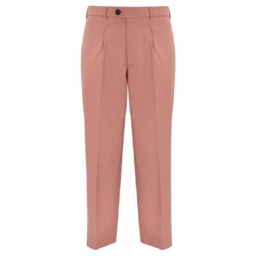 Amaránto Suit Trousers Pink, Herr