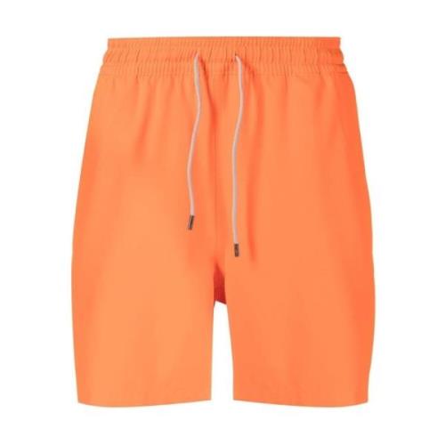 Ralph Lauren Orange Swim Boxers Regular Fit Orange, Herr