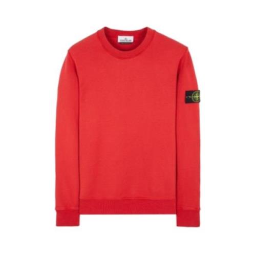 Stone Island Sweatshirts Red, Herr