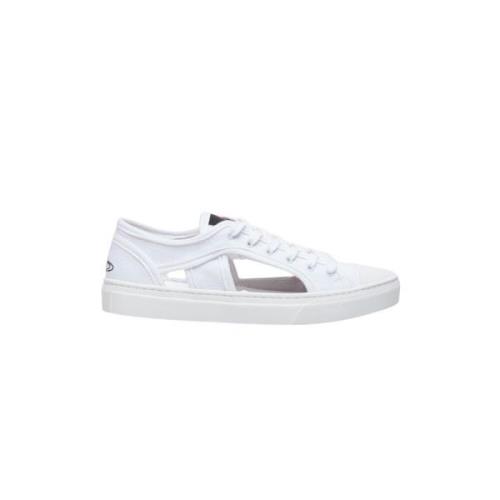 Vivienne Westwood Stiliga Cut-Out Sneakers White, Dam
