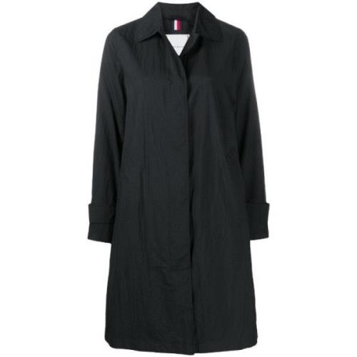 Tommy Hilfiger Trench Coats Black, Dam