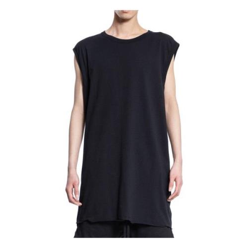 Boris Bidjan Saberi Sleeveless Tops Black, Herr