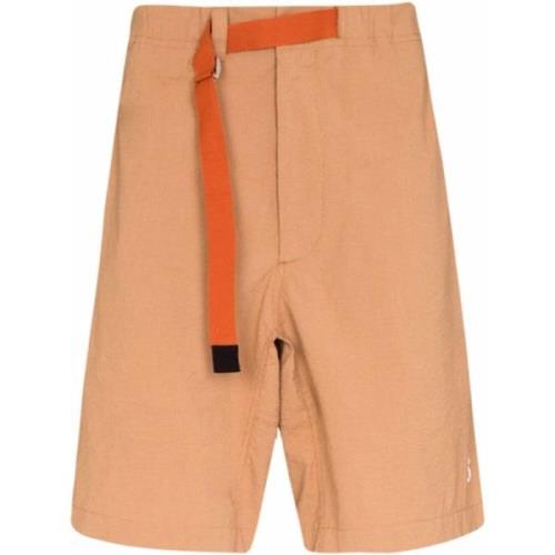 Kenzo Orange Casual Bermuda Shorts Orange, Herr