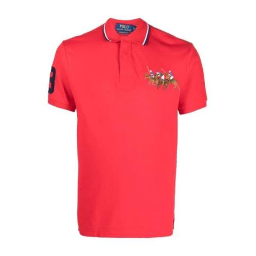 Polo Ralph Lauren Polo Shirts Red, Herr