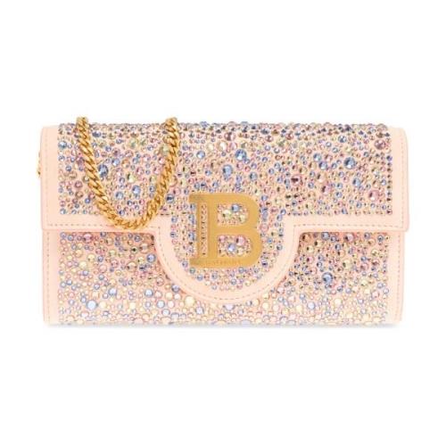 Balmain B-Buzz plånbok med kedja Pink, Dam