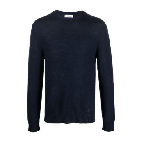 Jil Sander Sweatshirts Blue, Herr