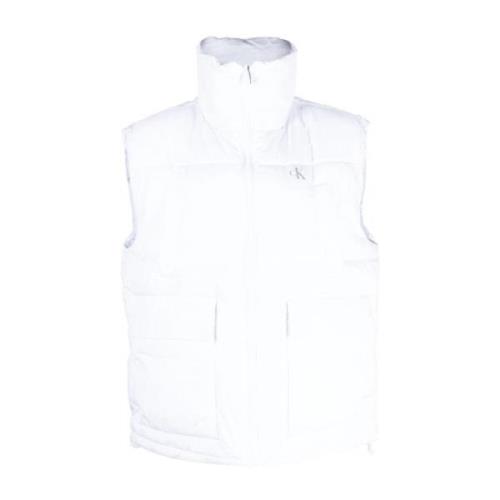 Calvin Klein Jeans Vests White, Dam