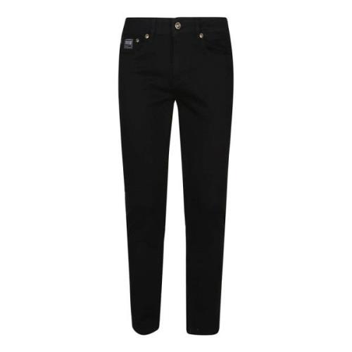 Versace Jeans Couture Slim-fit Trousers Black, Herr