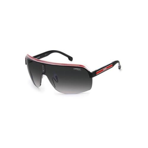 Carrera Svarta Snygga Solglasögon för Hög Stil Black, Unisex