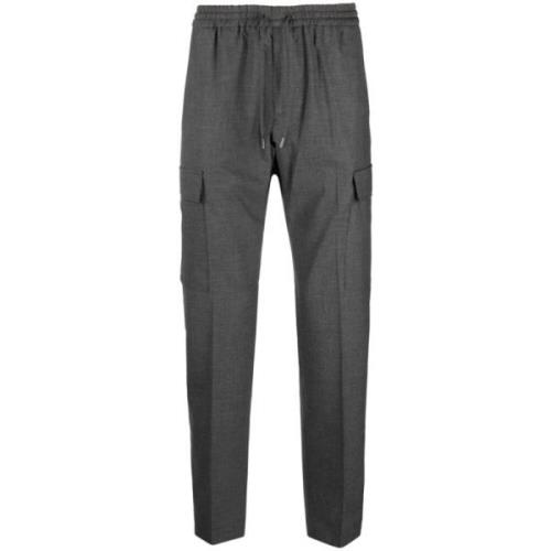 Tommy Hilfiger Straight Trousers Gray, Herr