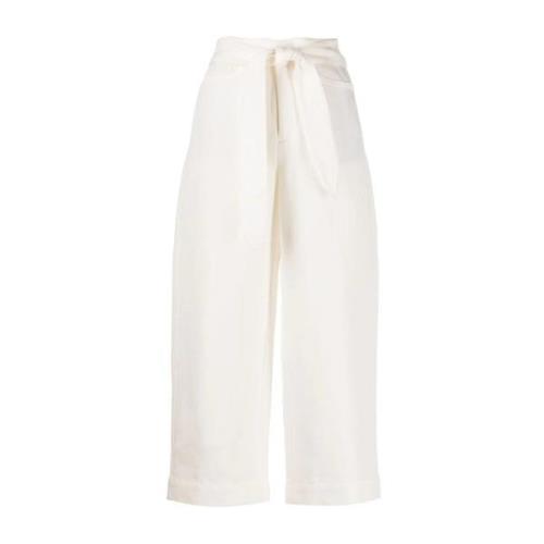 Vince Wide Trousers White, Dam
