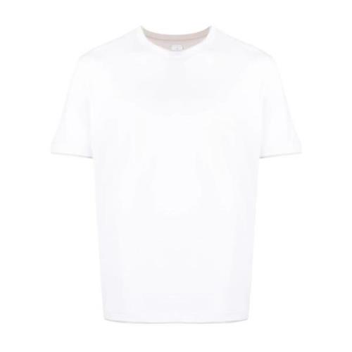 Eleventy T-Shirts White, Herr