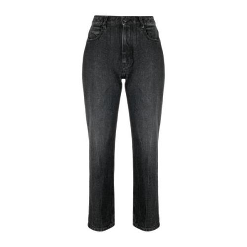 Ami Paris Straight Jeans Black, Dam