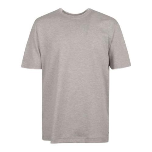 Eleventy T-Shirts Gray, Herr