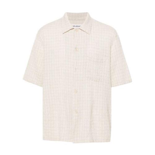 Our Legacy Short Sleeve Shirts Beige, Herr