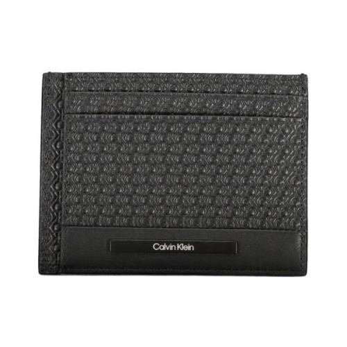 Calvin Klein Wallets Cardholders Black, Herr