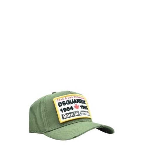 Dsquared2 Hats Green, Herr