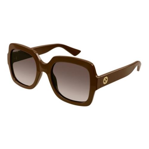 Gucci Brown Shaded Sunglasses Brown, Dam