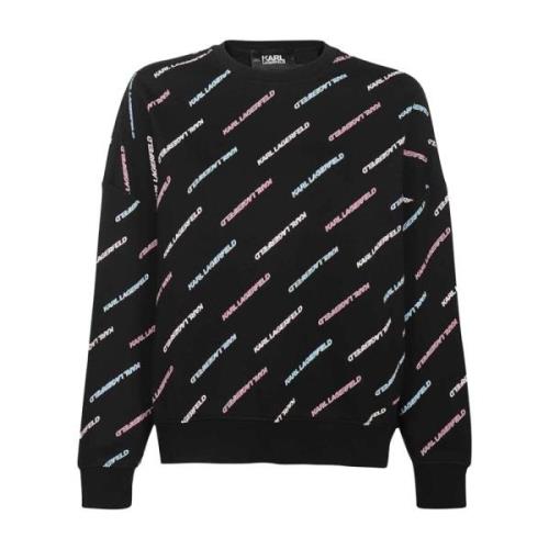 Karl Lagerfeld Sweatshirts Black, Dam