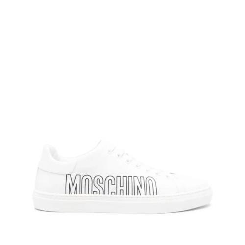Moschino Sneakers White, Herr
