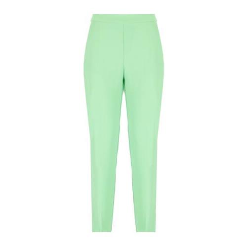 Pinko Cropped Trousers Green, Dam