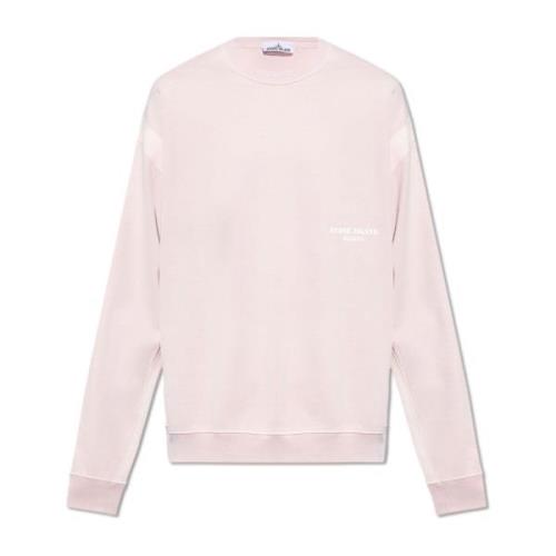 Stone Island Marina kollektion sweatshirt Pink, Herr