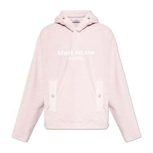 Stone Island Marina kollektion sweatshirt Pink, Herr