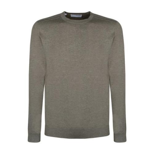 Selected Homme Round-neck Knitwear Gray, Herr