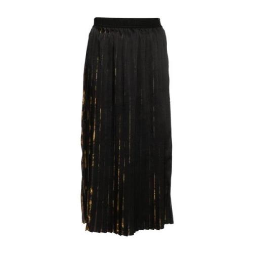 Versace Jeans Couture Midi Skirts Black, Dam