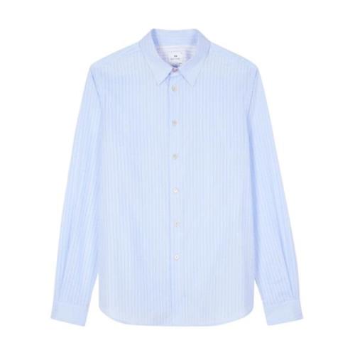 PS By Paul Smith Casual Shirts Blue, Herr