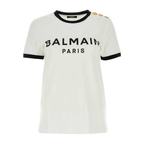 Balmain T-Shirts White, Dam