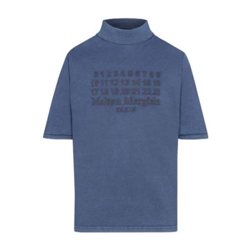 Maison Margiela T-Shirts Blue, Herr