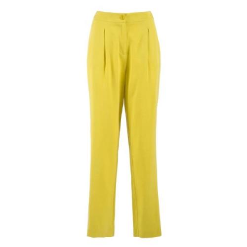 Nenette Wide Trousers Yellow, Dam